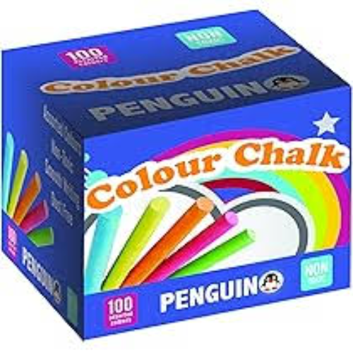 CHALK PENGUIN COLOUR 100'S
