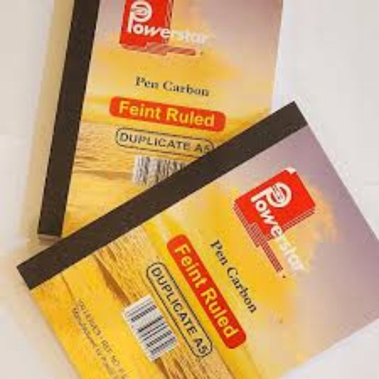 Carbon Books A5 Order/Feint