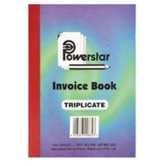 Carbon Books A5 Invoice Trip