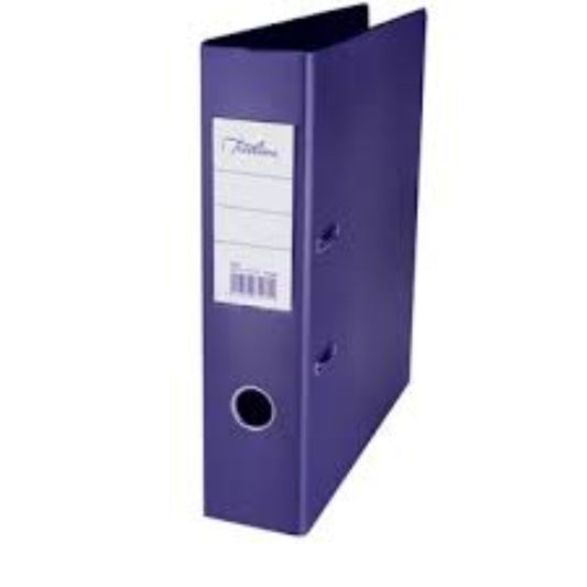Lever Arch File Treeline 75Mm Purple