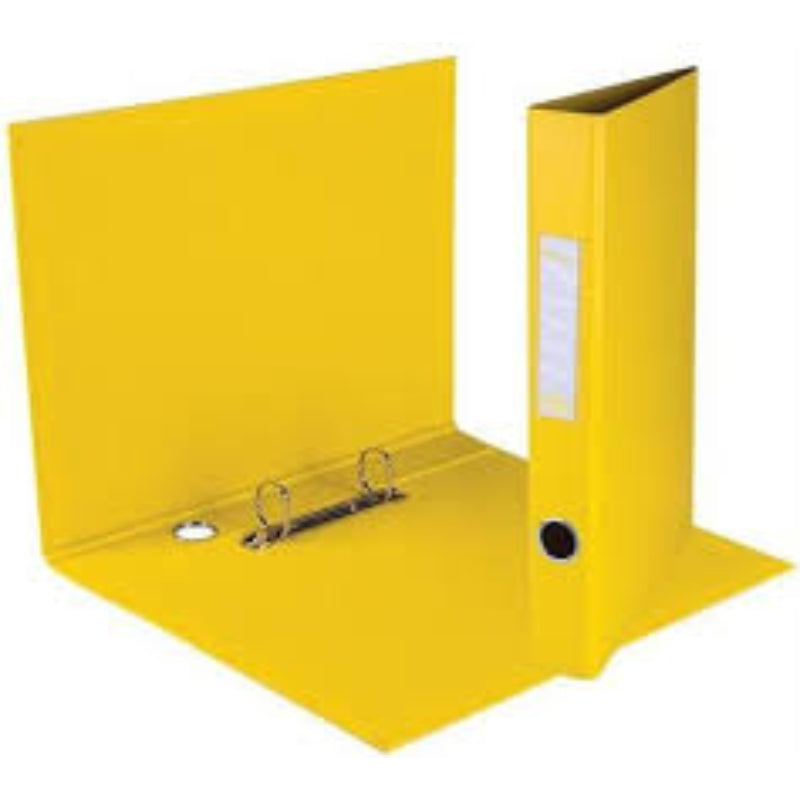 File 2 Ring Binder Pvc Yellow