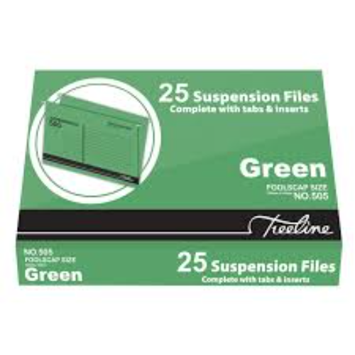 SUSPENSION FILES 25'S GREEN 505