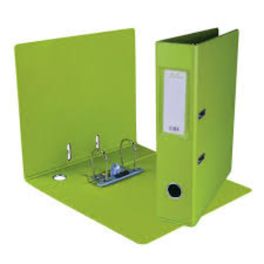Lever Arch File Treeline 75M Lime Green