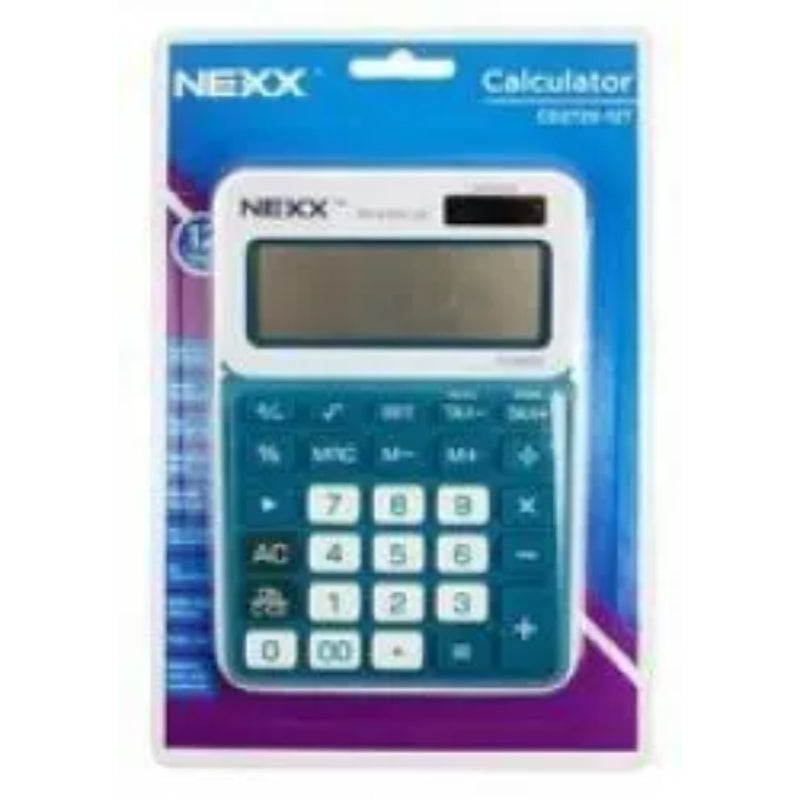 Calculator Cd2720 12 Digit Blue