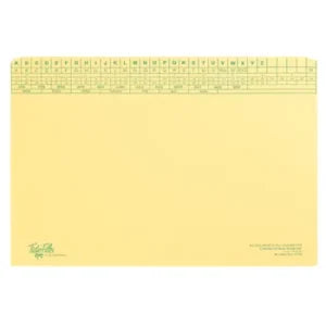 ECONOMY MEDIUM WEIGHT TIDY FILES CREAM