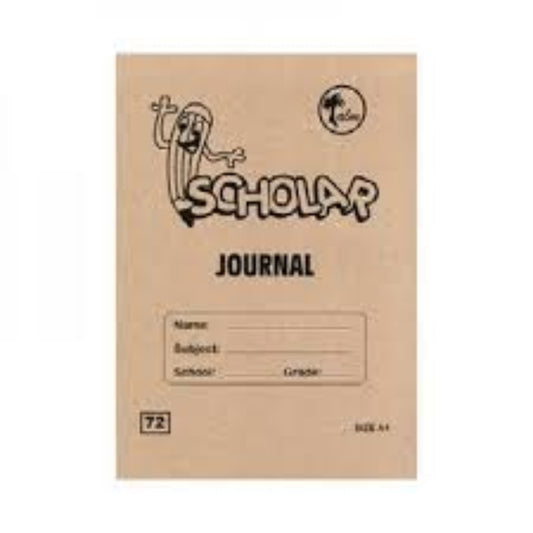 A4 72Pg Journal Scholar