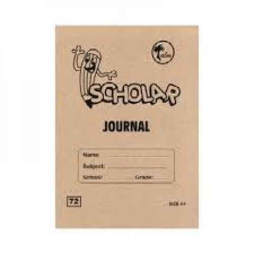 A4 72pg JOURNAL SCHOLAR