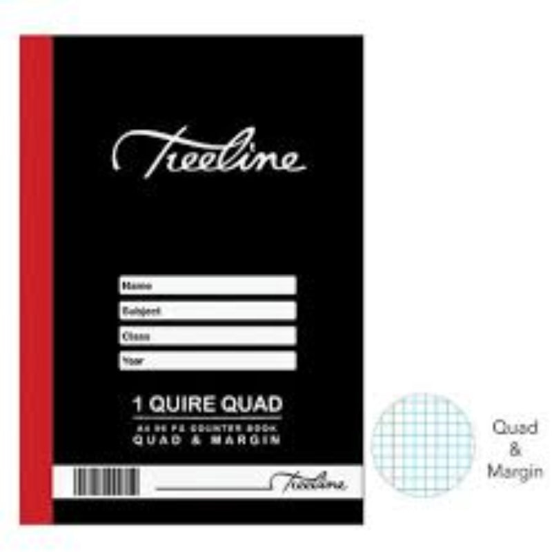 A4 96Pg 1 Quire Quad Scholar