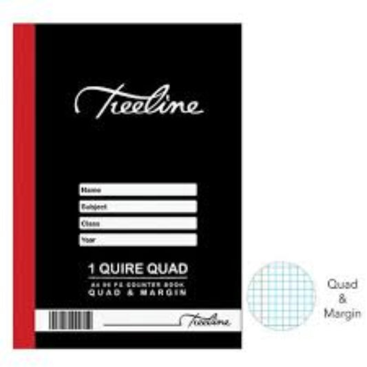 A4 96Pg 1 Quire Quad Scholar