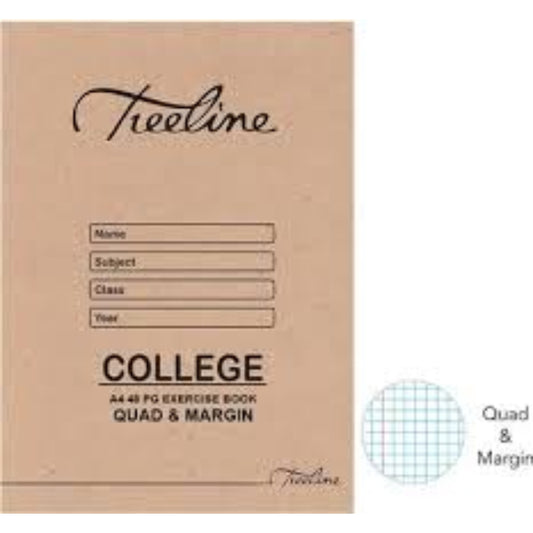 A4 48Pg College Quad (Psd) Each