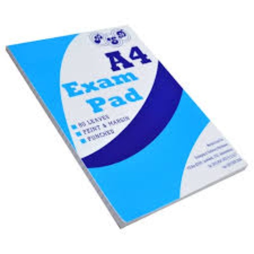 EXAMINATION PADS 80 PGS