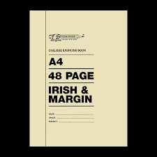 A4 48pg COLLEGE IRISH (PALM)