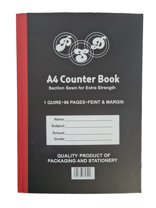 A4 96pg 1 QUIRE FEINT