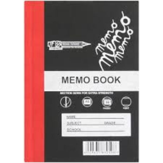 A6 144Pg Memo Book (Psd)
