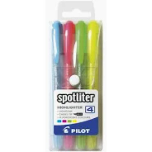 Pilot Spotliter Wallet of 4