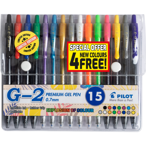 PILOT G2-7 SUMMER PACK 15