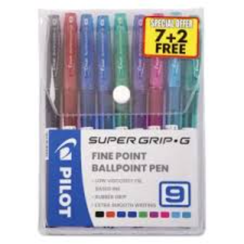 PILOT SUPERGRIP BPS-GG-F-VV9-7+2LL