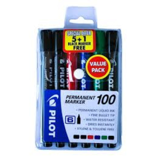 Pilot Permanent Marker 5`S+1 Free