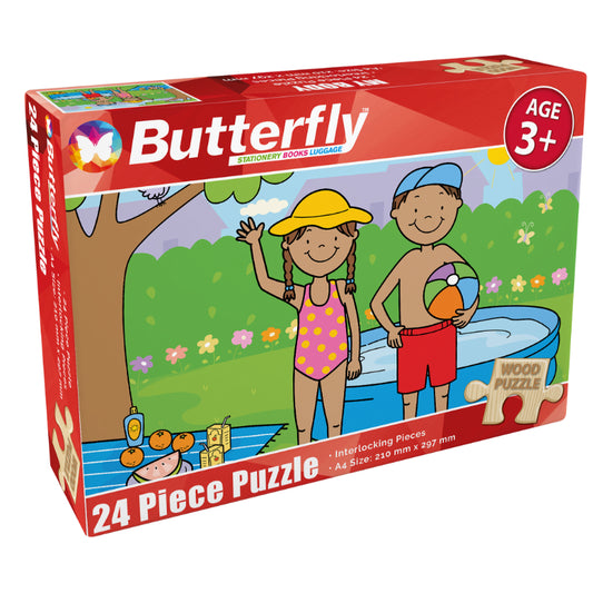 Puzzle 24 Flat Tray