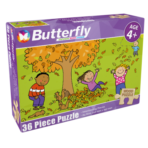 PUZZLE 36 PIECE BUTTERFLY