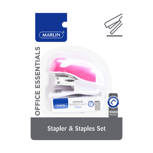 MARLIN OFFICE ESSENTIALS MINI STAPLER