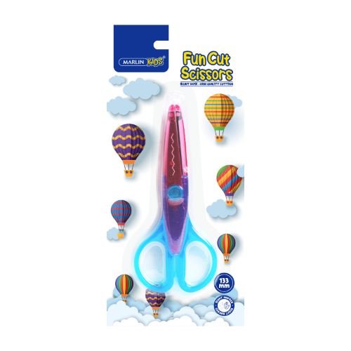 MARLIN KIDS SCISSORS FUN CUT 130MM 2