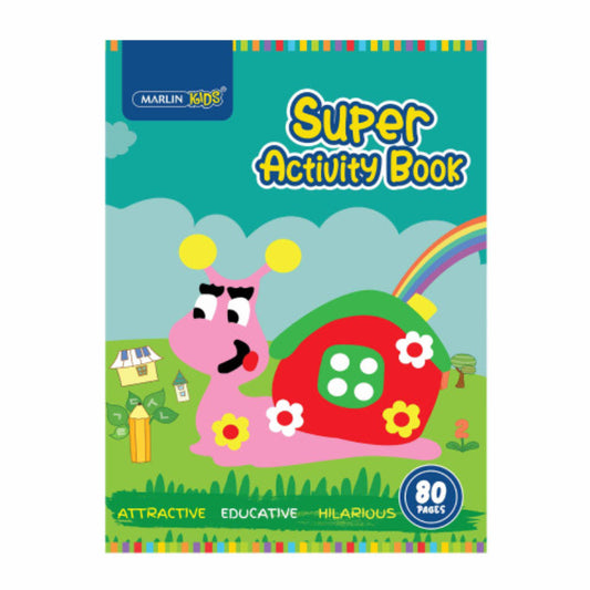 Marlin Super Activity Book 80 pg