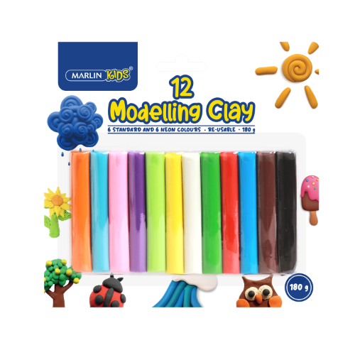 MARLIN MODELLING CLAY 12