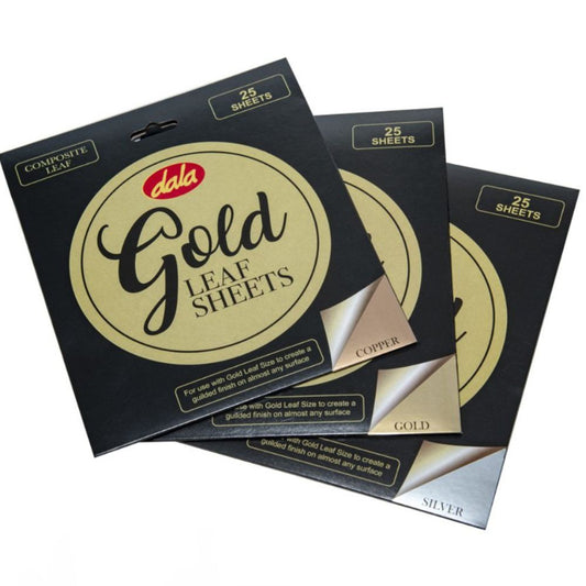 Dala Gold Leaf Sheets Silver