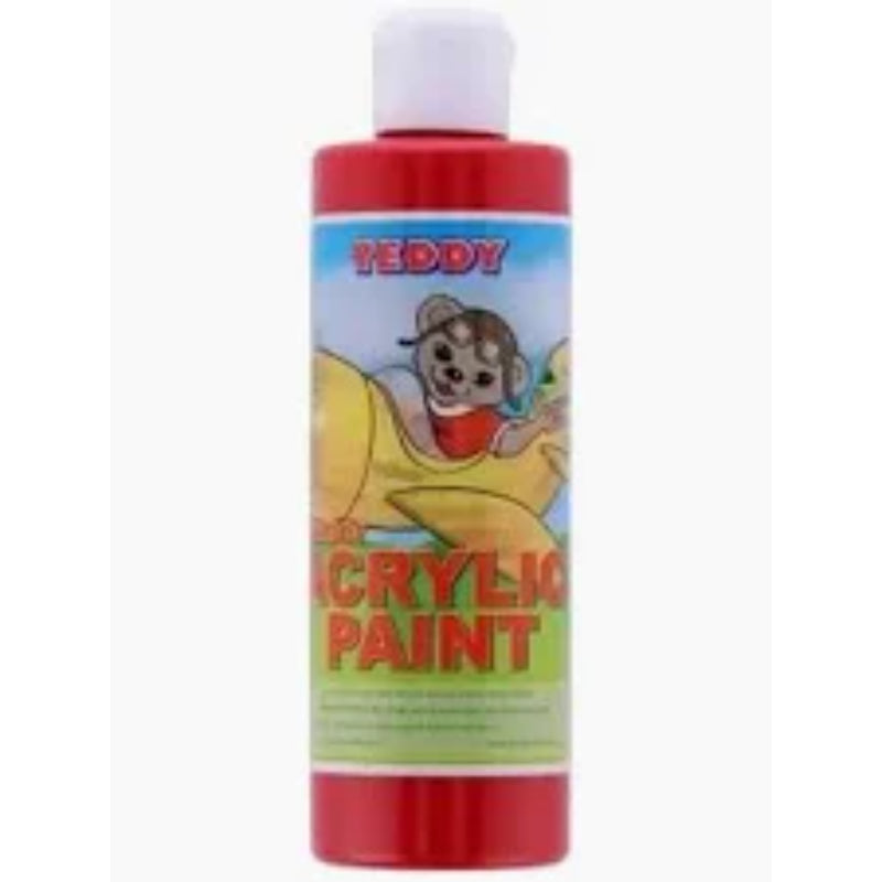 Teddy Red Acrylic Paints 250ml
