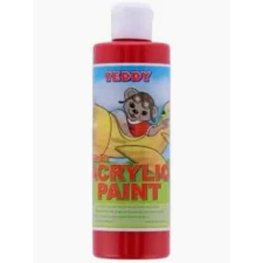 Teddy Red Acrylic Paints 250ml