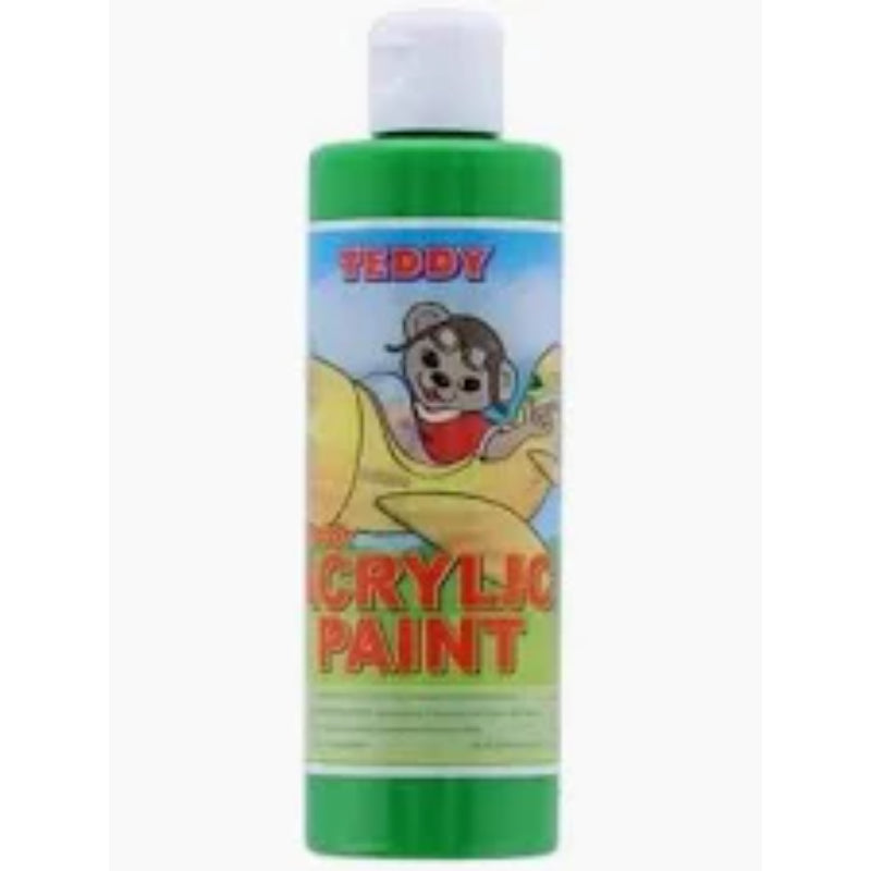 Teddy Acrylic Green Paint 250ml