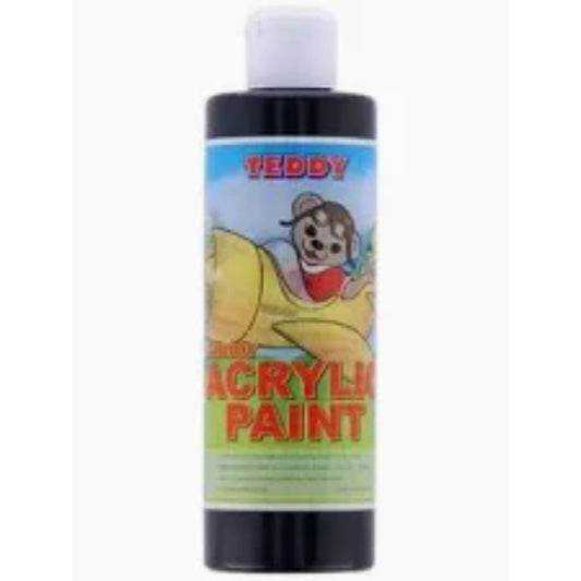 Teddy Black Acylic Paints 250ml
