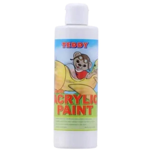 Teddy White Acrylic Paints 250ml