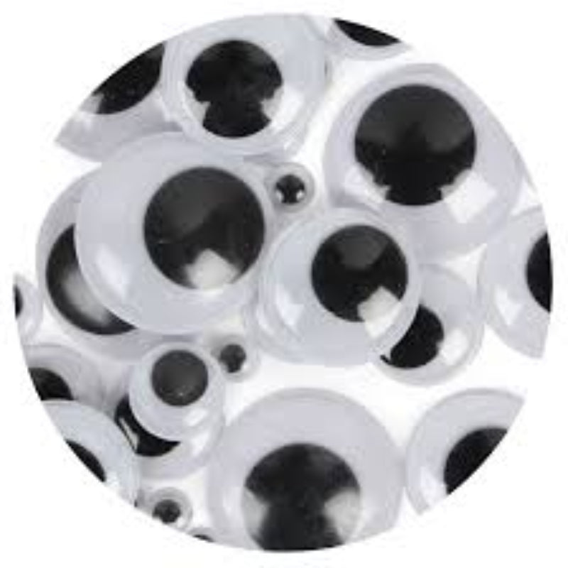 Googly Eyes Mixed 50Pc