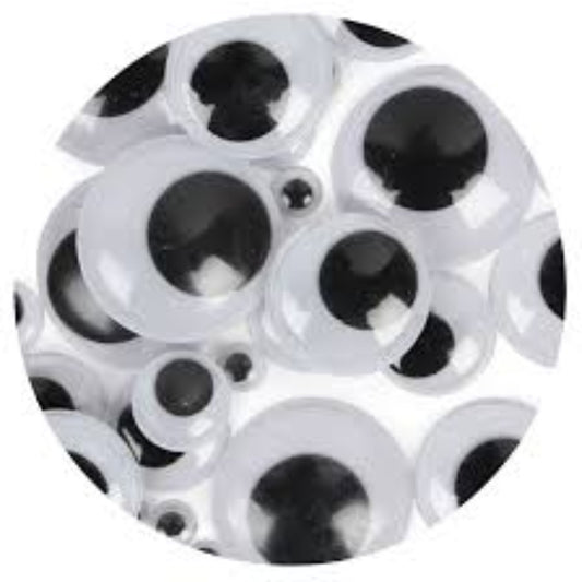 Googly Eyes Mixed 50Pc