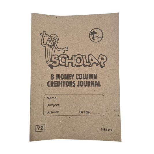 A4 72Pg 8 Col Creditors Journal
