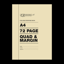 A4 72PG QUAD/MARGIN FREEDOM