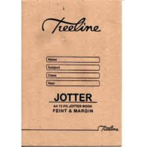 A4 72PG JOTTER FEINT/MARGIN (PSD F)