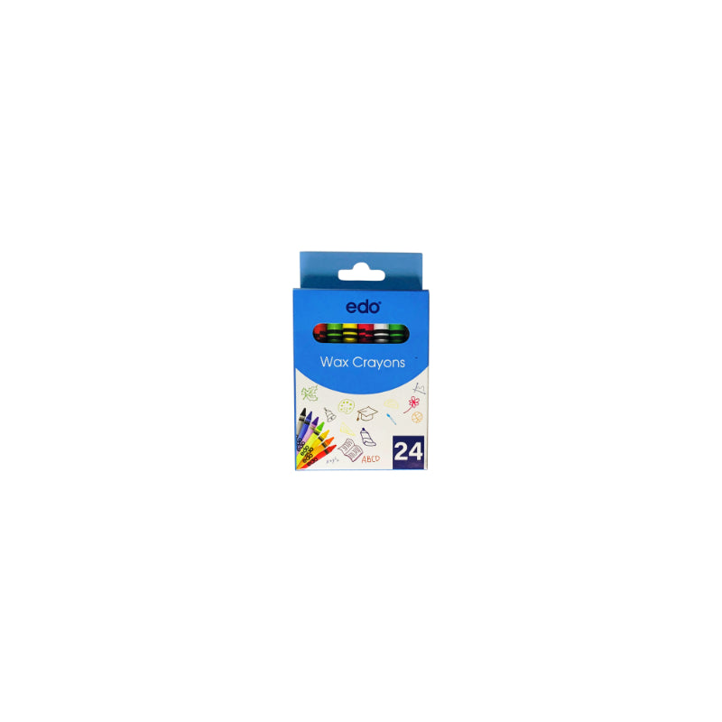 Edo Wax Crayons 24S