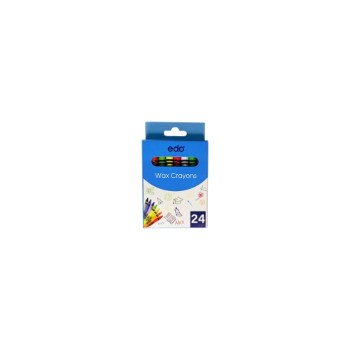 EDO WAX CRAYONS 24S