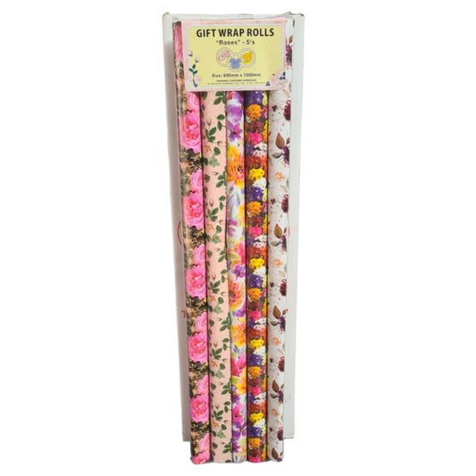 Psd Gift Rolls Roses 5`S 690X1M Box 10X5