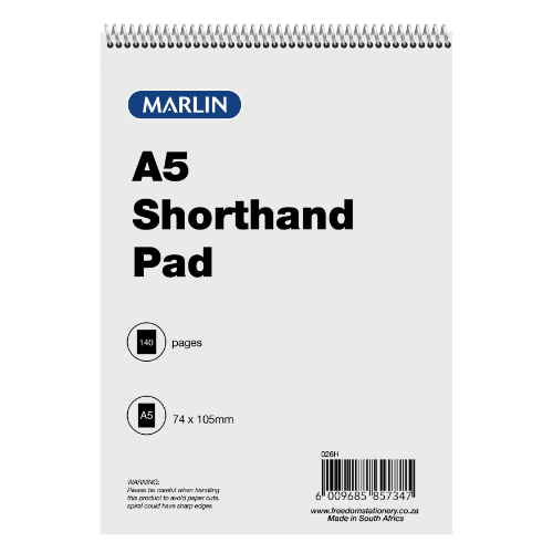 SHORT HAND NOTE BOOKS MARLIN