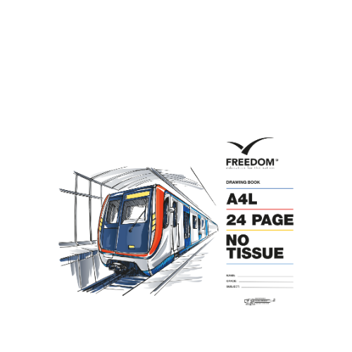 A4L DRAWING BOOK 24PG FREEDOM