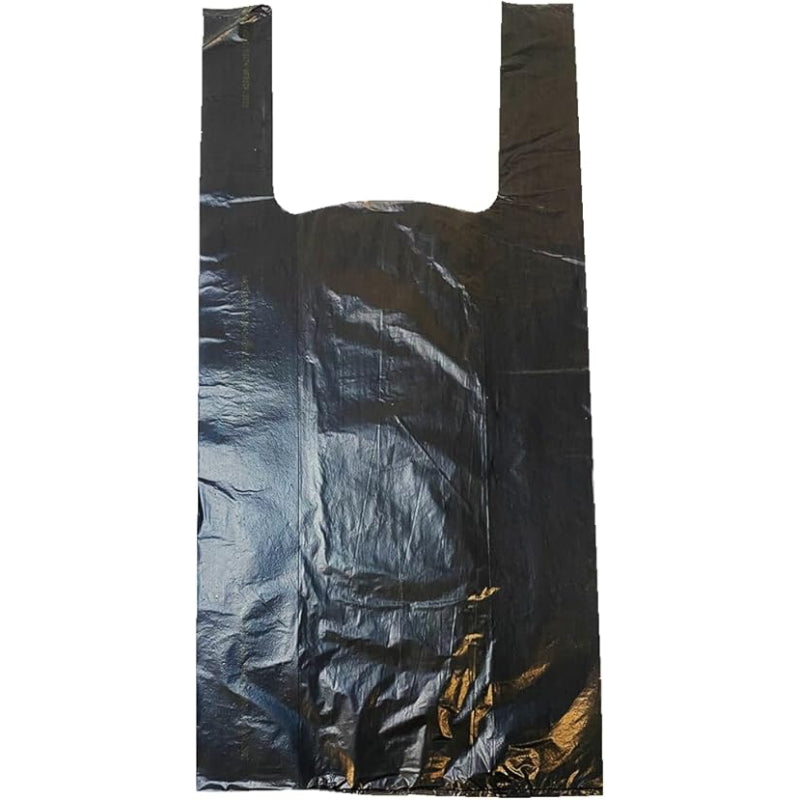 Maxi Carrier Black Plastic Bags