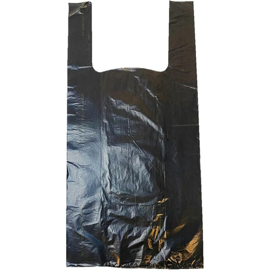 Maxi Carrier Black Plastic Bags