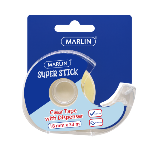 MARLIN SNAIL TAPE WITH DISPENSER CRYSTAL