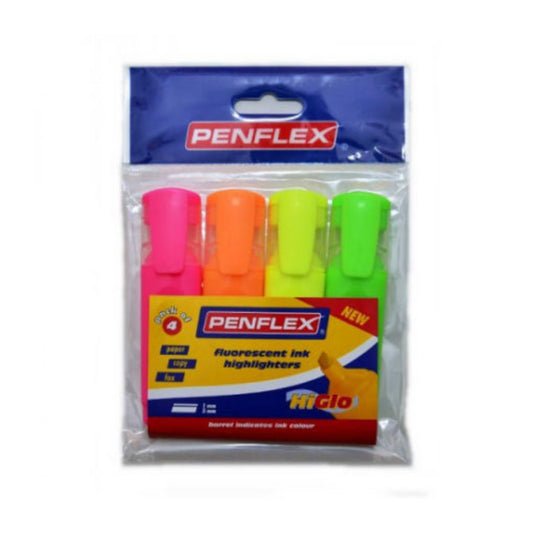 Penflex Highlighters 4s