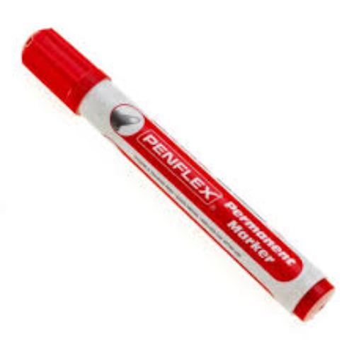 PENFLEX PERMANENT MARKER RED