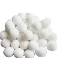 POM POMS WHITE 20MM